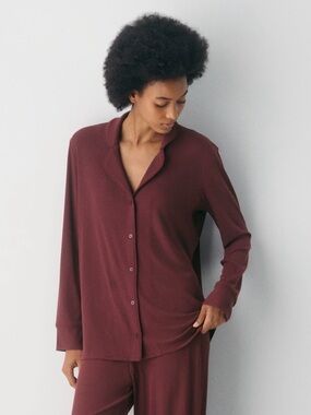 Aritzia Tomorrow Pajama Shirt NWT